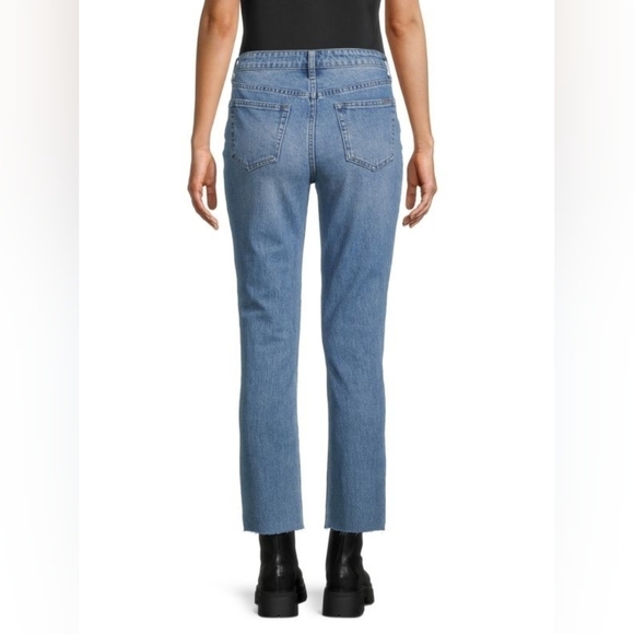 Joe's Jeans The Julia High Rise Straight Ankle Distressed Jeans - Picture 2 of 8